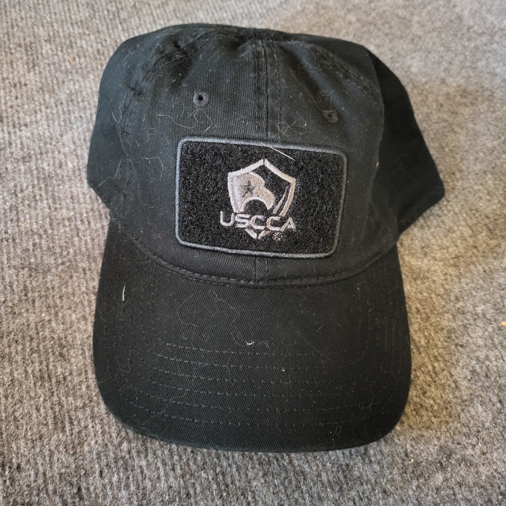 USCCA Snapback Hat Baseball Cap Trucker Black Concealed Carry Association. NWOT